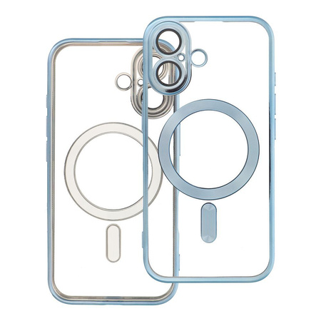 Futerał ELECTRO MAG COVER kompatybilny z MagSafe do IPHONE 16 niebieski