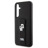 Etui Karl Lagerfeld Gripstand Saffiano Karl&Choupette Pins na Samsung Galaxy S23 FE - czarne