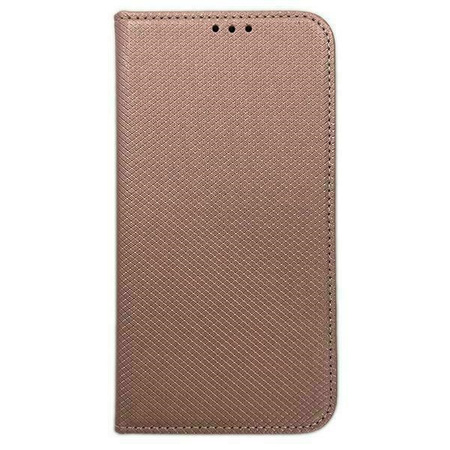 Etui Smart Magnet book iPhone 16 Pro 6,3" różowo złoty/rose gold