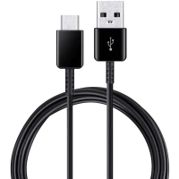 Samsung EP-DG970BBE USB-A - USB-C Kabel 1,5m (OOB Bulk - Ersatzverpackung) - schwarz