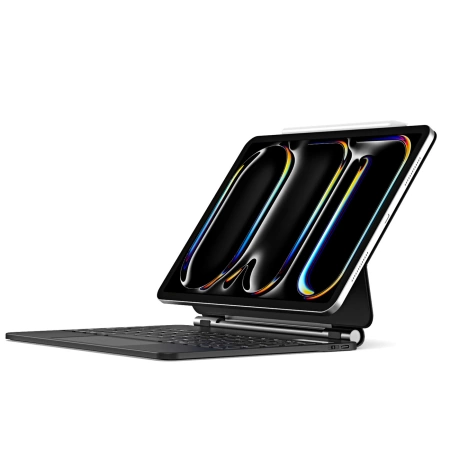 Etui Dux Ducis Keyboard (MK Series) z klawiaturą Bluetooth na iPad Pro 11" 2024 - czarna