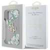 Guess Grained Roses Big 4G Logo iPhone 16 Hülle - Lila