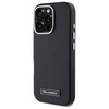 Original Case IPHONE 16 PRO Karl Lagerfeld Hardcase FW Metal Plate MagSafe (KLHMP16LPGMSRPK) black
