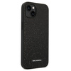 Original Handyhülle IPHONE 14 PLUS Karl Lagerfeld Hardcase Glitter Plaque Logo (KLHCP14MG2ELK) schwarz