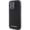 Etui Karl Lagerfeld Quilted K Pattern na iPhone 15 Pro - czarne