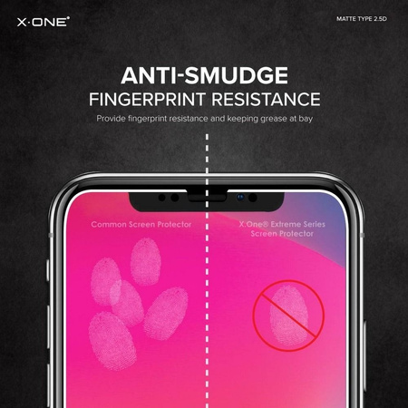 Szkło hartowane X-ONE 3D Full Cover - do Samsung Galaxy S22 (case friendly) - działający czytnik