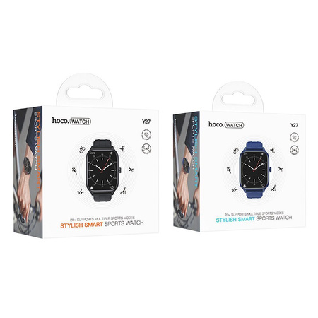 HOCO smartwatch z funkcją rozmowy Y26 srebrny