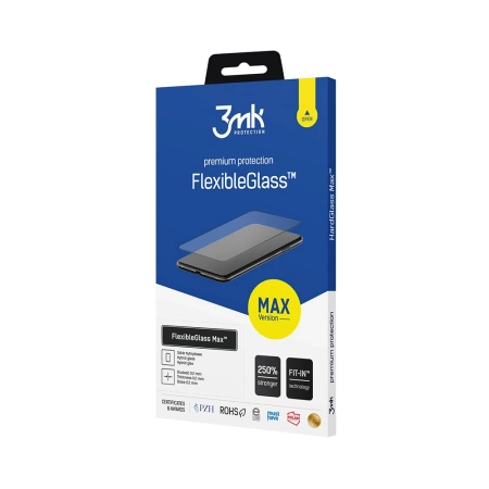 3MK FlexibleGlass Max iPhone 7/8 Plus czarny/black