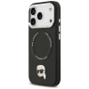 Karl Lagerfeld Karl Pin MagSafe Case für iPhone 17 Pro Max - Schwarz