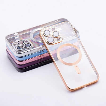 Futerał ELECTRO MAG COVER kompatybilny z MagSafe do IPHONE 17 Pro Max złoty