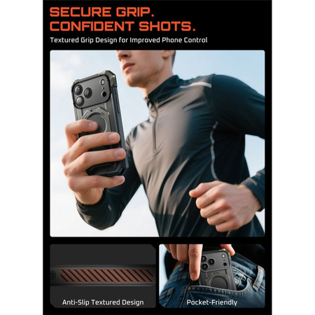 SUPCASE UB GRIP MAG MAGSAFE IPHONE 17 PRO MAX GREY