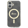 Original Case IPHONE 16 PLUS Guess Hardcase IML 4G MagSafe (GUHMP16MH4STK) black