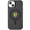 Ferrari FEHMP14SURKK iPhone 14 6,1" czarny/black hardcase Translucent Magsafe