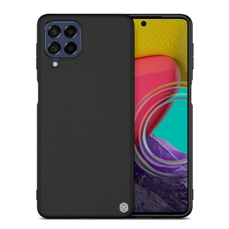 Nillkin Textured Case verstärktes Gehäuse mit Gelrahmen Samsung Galaxy M53 5G schwarz