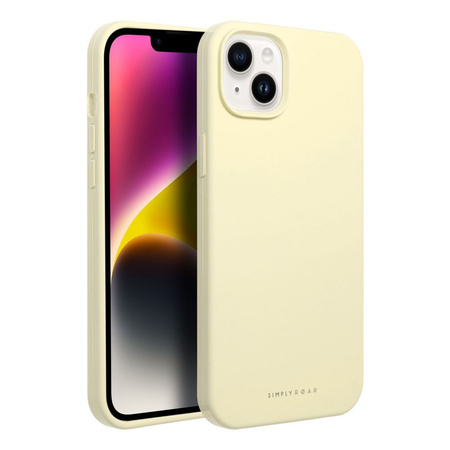 Futerał Roar Cloud-Skin - do iPhone 14 Plus Jasnożółty