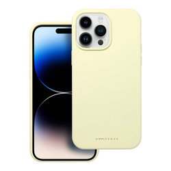 Futerał Roar Cloud-Skin - do iPhone 14 Pro Max Jasnożółty