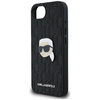 KARL LAGERFELD futerał do IPHONE 16e (SE 4 2025) KLHCPSE4PGKLKIPK (PU Monogram K. Head Pin) czarny