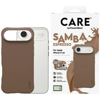 CARE by PanzerGlass Fashionable Samba MagSafe Case for iPhone Air - Brown