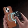 Dux Ducis Naples case for iPhone 14 magnetic leather case MagSafe brown