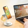 Choetech 3in1 induktive Ladestation iPhone 12/13/14, AirPods Pro, Apple Watch schwarz (T585-F)