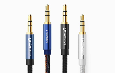 Ugreen Audiokabel AUX Miniklinke gerade 3,5 mm 2m blau (AV112)