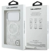 Karl Lagerfeld IML KL Monogram MagSafe Case for iPhone 17 Pro - White