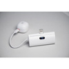 FORCELL Powerbank F-Energy Power Plug F5K3 5 000mAh z wbudowanym złączem do Lightning 8-PIN PD 20W biały