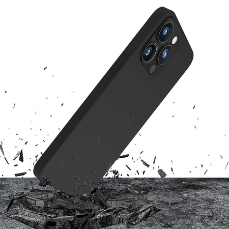 Apple iPhone 15 Pro Max - 3mk Hardy Silicone MagCase Graphite