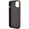 Guess GUHMP14MHGCFSEW iPhone 14 Plus 6,7&quot; braun/braune Hartschale GCube Stripes MagSafe