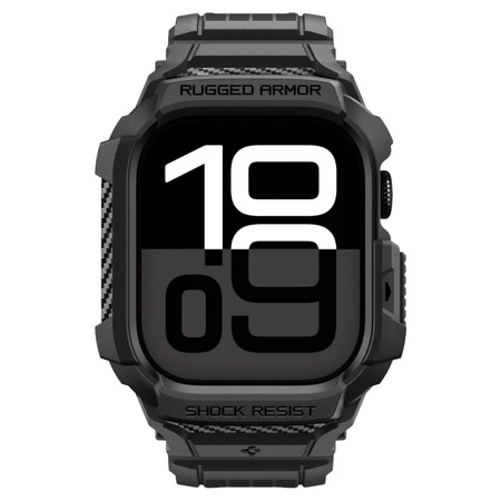 SPIGEN RUGGED ARMOR ”PRO” V2 APPLE WATCH 10 / 11 (42 MM) MATTE BLACK