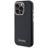 Karl Lagerfeld FW Metal Plate MagSafe iPhone 15 Pro Max Case - Black