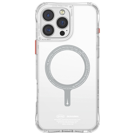 Skinarma etui Saido iPhone 16 Pro Max     6.9" Magnetic Charging przezroczysty/clear