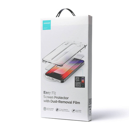 Joyroom Easy Fit Full Screen tempered glass with mounting rack for iPhone 14 Plus (6.7 &quot;) (JR-DH11)