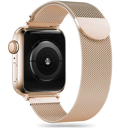 TECH-PROTECT MILANESEBAND APPLE WATCH 4 / 5 / 6 / 7 / SE (38 / 40 / 41 MM) GOLD