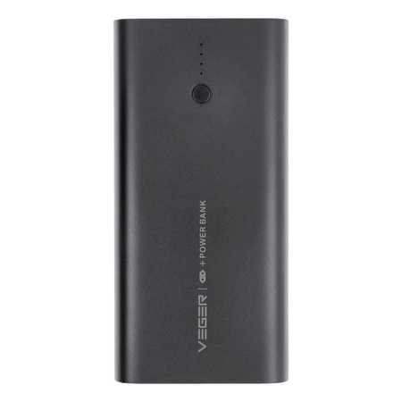 Bateria zewnętrzna (Powerbank) VEGER ACE100 - 10 000mAh Quick Charge PD 20W (W1146)