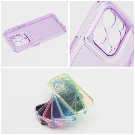 Futerał MATRIX CLEAR do IPHONE 17 jasnofioletowy