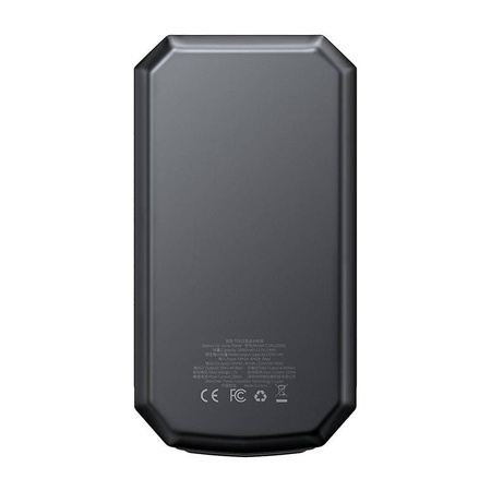 Baseus power bank Power Starter Jump Starter urządzenie rozruchowe booster 2000mAh 12V (2000A / 1000A) + kable krokodylki czarny (CGNL020001)