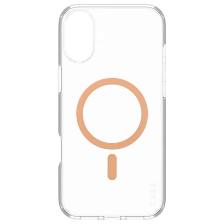 CARE by PanzerGlass Flagship Case iPhone 16 Plus 6.7&quot; peach/peachy MagSafe 1375