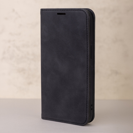 Etui Smart Suede do Samsung Galaxy M16 5G czarne