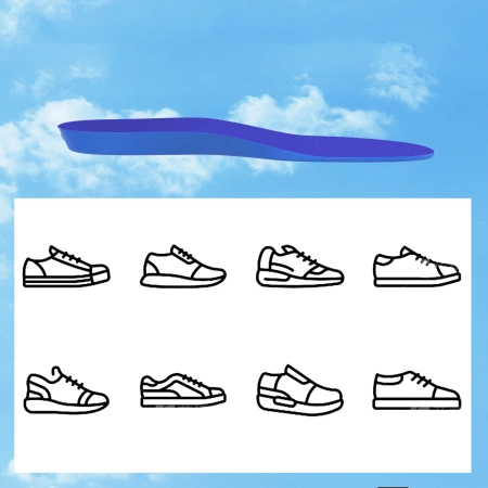 Wkładki do butów - etui ochronne na AirTag (175mm-190mm) - niebieskie