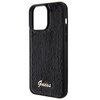 Etui Guess Sequin Script Metal na iPhone 15 Pro - czarne