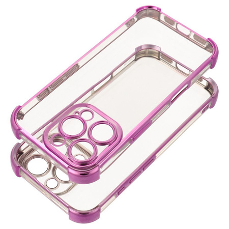 Futerał ANTISHOCK ELECTRO do SAMSUNG S25 Plus purpurowy