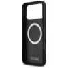 BMW M Kevlar Lines & Logo MagSafe Case für iPhone 17 Pro Max – Schwarz