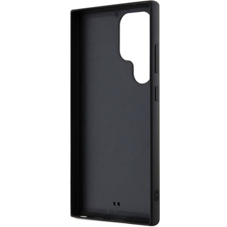 Oryginalne Etui KARL LAGERFELD hardcase 3D Rubber Karl&Choupette KLHCS24L3DRKCNK do Samsung Galaxy S24 Ultra czarny