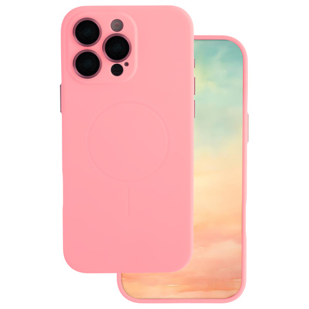 Nakładka Ultra Trendy Vivid Thin Mag do iPhone 14 Pro 6,1" różowa