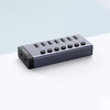 Ugreen wielofunkcyjny HUB 7w1 USB Typ C - 7x USB Typ A 3.0 PD DC 12V szary (CM481)