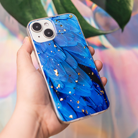 Nakładka Gold Glam do Samsung Galaxy A25 5G (global) Blue