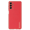 Dux Ducis Yolo elegant cover made of ecological leather for Samsung Galaxy A13 5G red