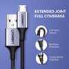 UGREEN micro USB Cable QC 3.0 2.4A 1.5m (Black)