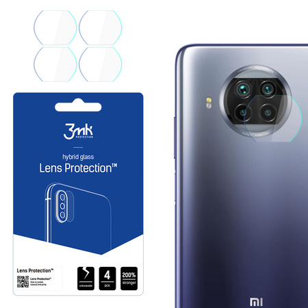 Szkło hybrydowe na Aparat XIAOMI MI 10T LITE obiektyw 3MK Flexible Glass Lens